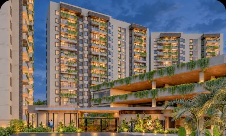 Render del proyecto Poporo Garden